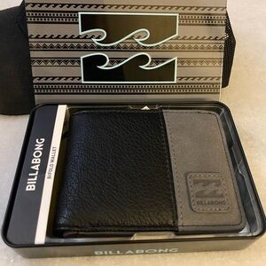 Billabong Black and Gray Wallet